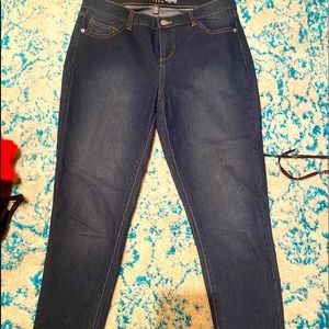 Dark Denim skinny leg jeans